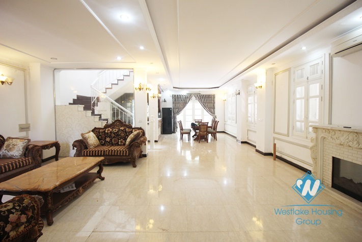 Bright house for rent in Ciputra Compound, Tay Ho, Ha Noi